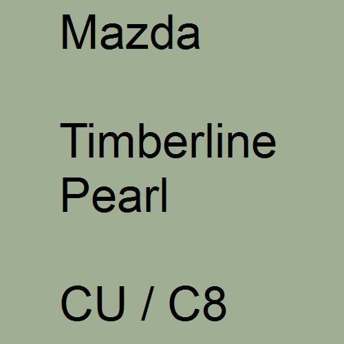 Mazda, Timberline Pearl, CU / C8.